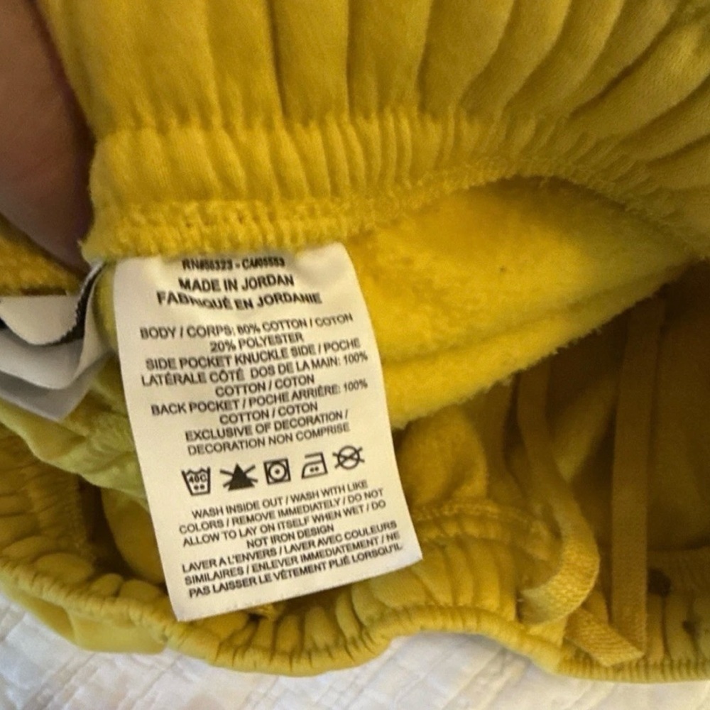Nike GX Club Shorts BV2721-709 Vivid Sulfur/Vivid Sulfur Men's Size Large - Picture 5 of 10